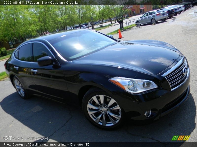 Black Obsidian / Graphite 2012 Infiniti M 37 Sedan