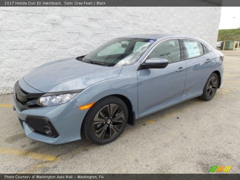  2017 Civic EX Hatchback Sonic Gray Pearl