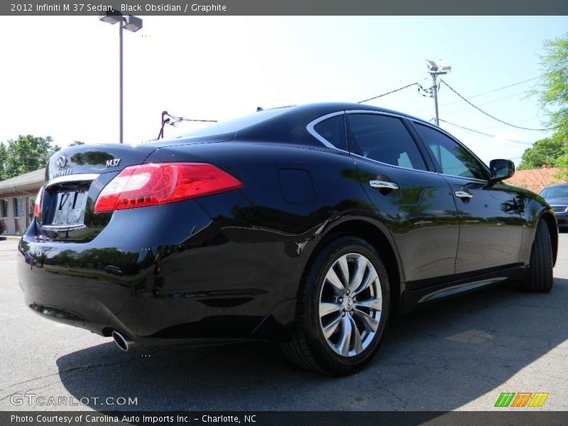 Black Obsidian / Graphite 2012 Infiniti M 37 Sedan