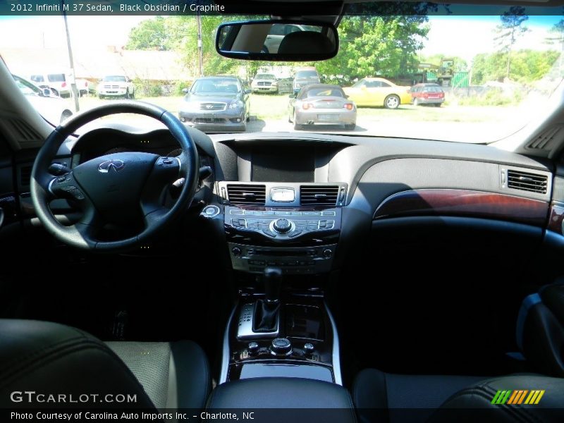 Black Obsidian / Graphite 2012 Infiniti M 37 Sedan