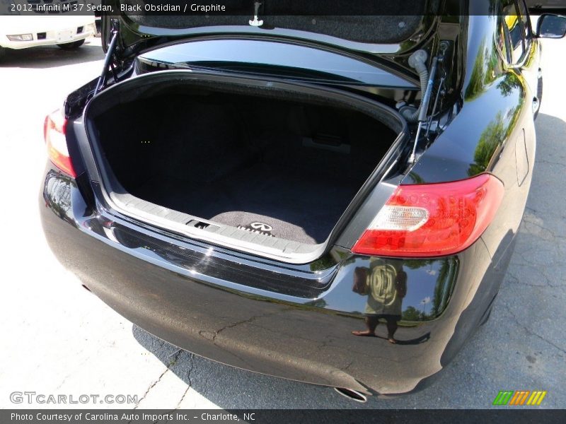 Black Obsidian / Graphite 2012 Infiniti M 37 Sedan