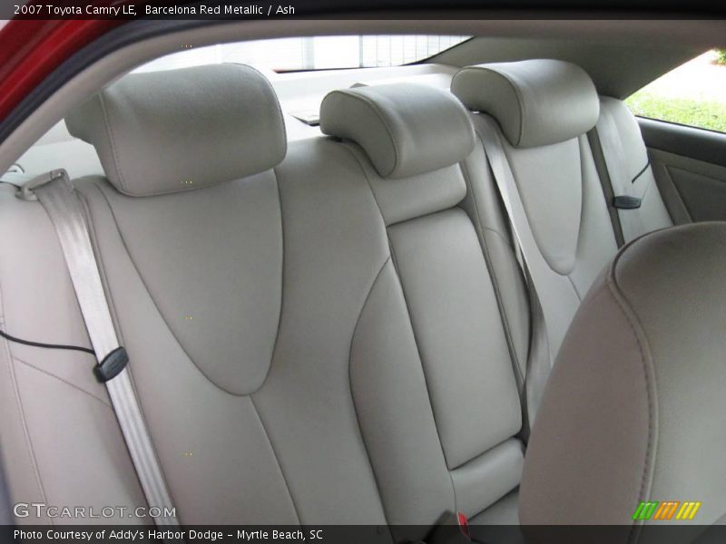 Barcelona Red Metallic / Ash 2007 Toyota Camry LE