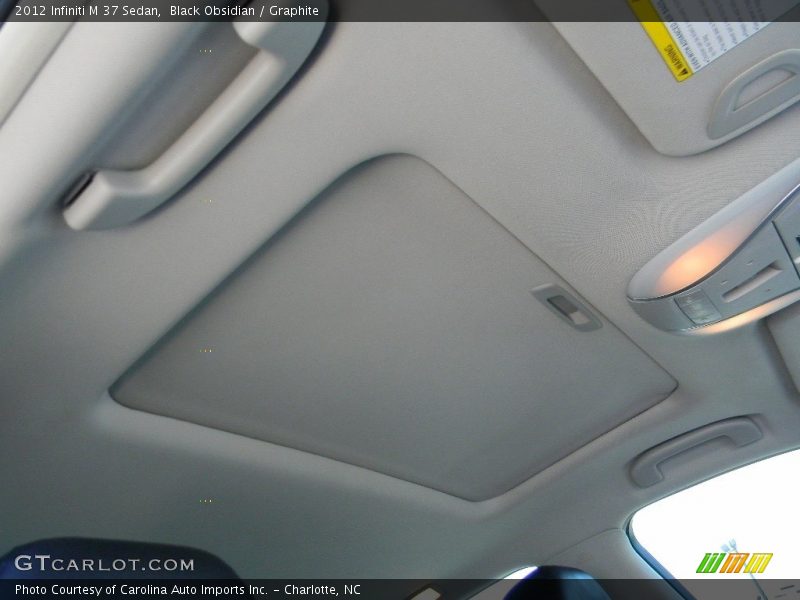 Black Obsidian / Graphite 2012 Infiniti M 37 Sedan