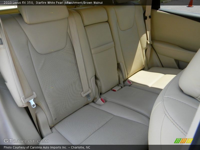 Starfire White Pearl / Parchment/Brown Walnut 2010 Lexus RX 350