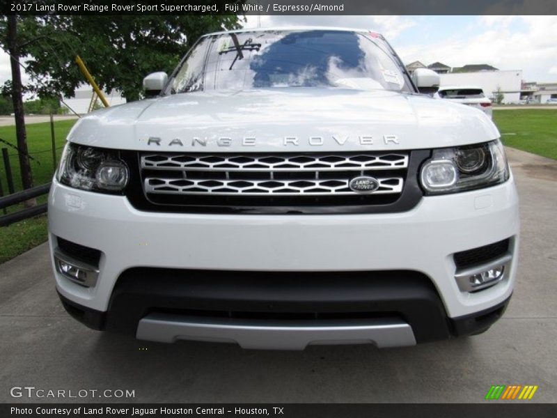 Fuji White / Espresso/Almond 2017 Land Rover Range Rover Sport Supercharged