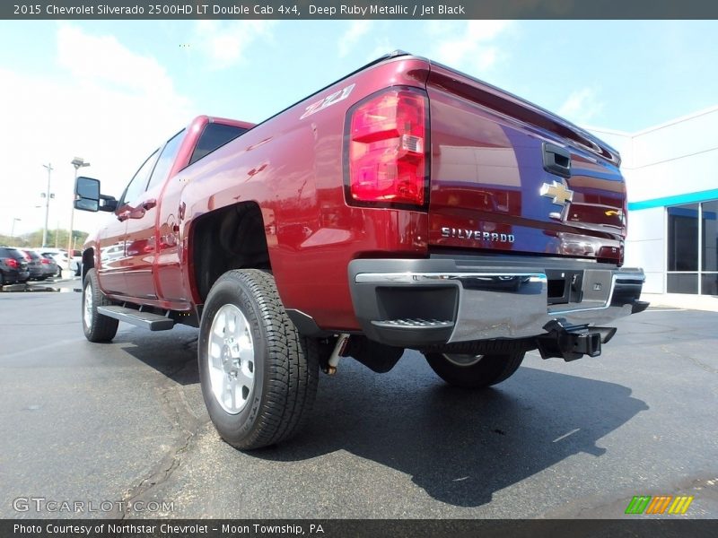 Deep Ruby Metallic / Jet Black 2015 Chevrolet Silverado 2500HD LT Double Cab 4x4