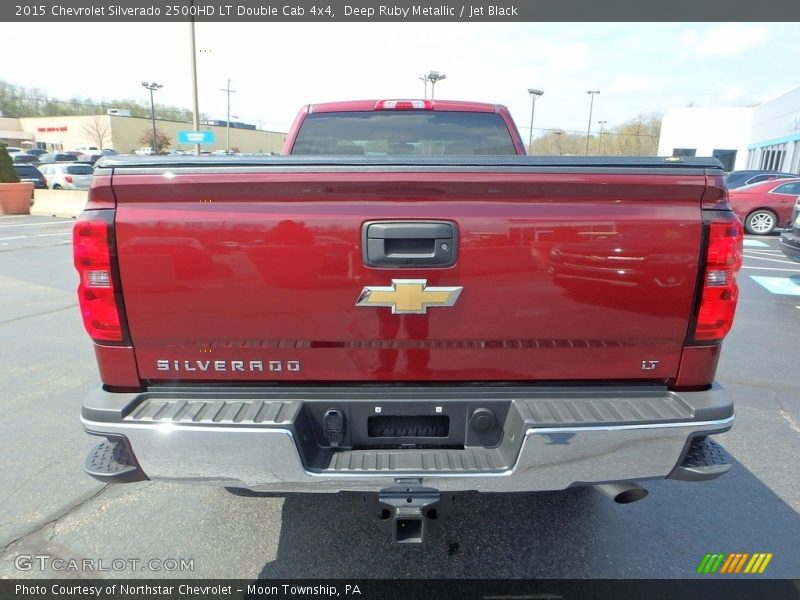 Deep Ruby Metallic / Jet Black 2015 Chevrolet Silverado 2500HD LT Double Cab 4x4