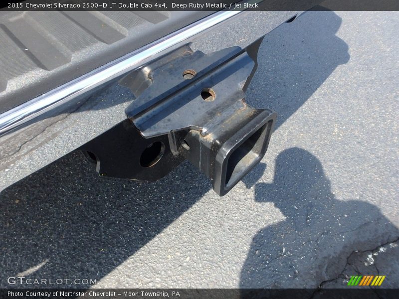 Deep Ruby Metallic / Jet Black 2015 Chevrolet Silverado 2500HD LT Double Cab 4x4
