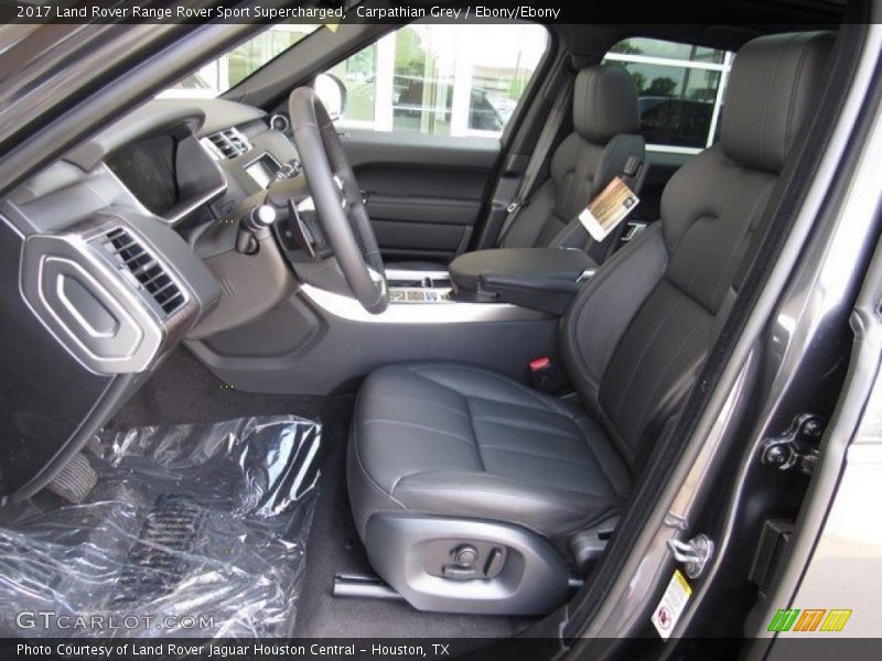 Front Seat of 2017 Range Rover Sport Supercharged