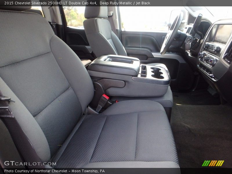 Deep Ruby Metallic / Jet Black 2015 Chevrolet Silverado 2500HD LT Double Cab 4x4