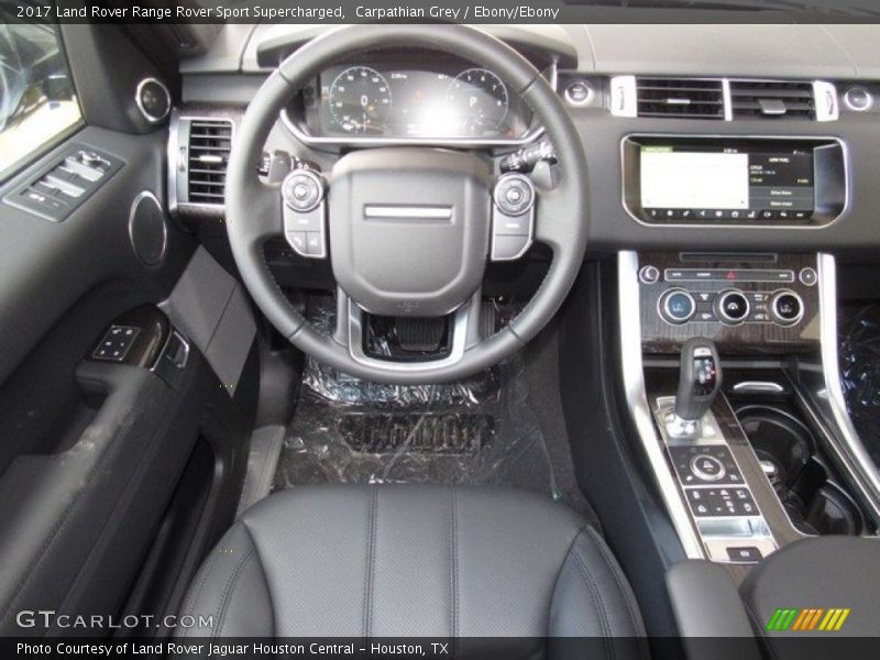 Carpathian Grey / Ebony/Ebony 2017 Land Rover Range Rover Sport Supercharged