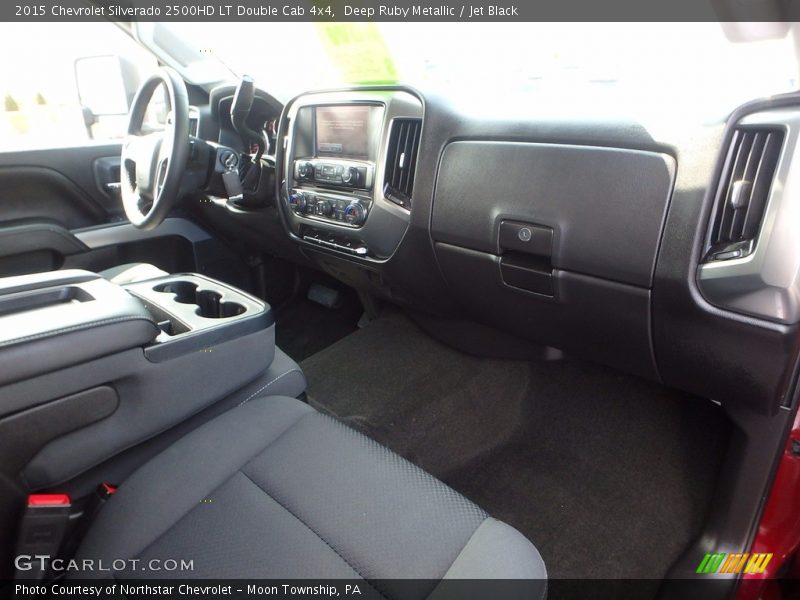 Deep Ruby Metallic / Jet Black 2015 Chevrolet Silverado 2500HD LT Double Cab 4x4