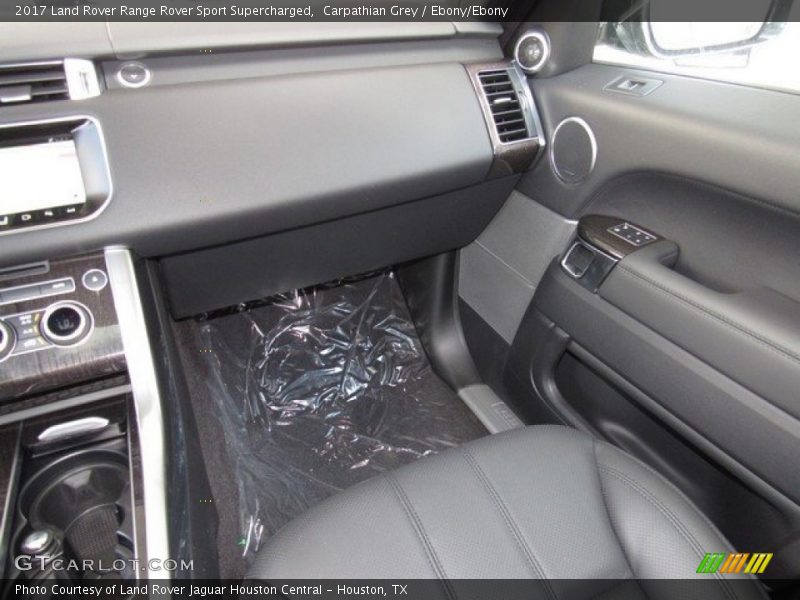 Carpathian Grey / Ebony/Ebony 2017 Land Rover Range Rover Sport Supercharged