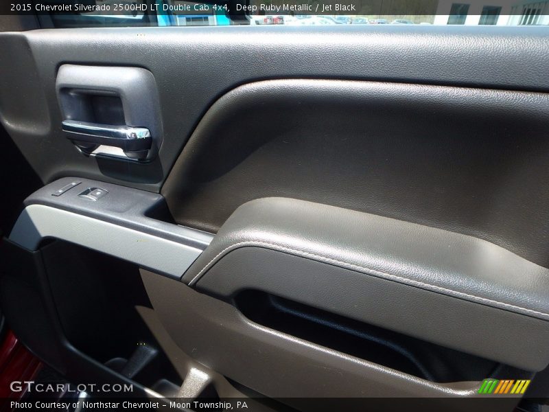 Deep Ruby Metallic / Jet Black 2015 Chevrolet Silverado 2500HD LT Double Cab 4x4