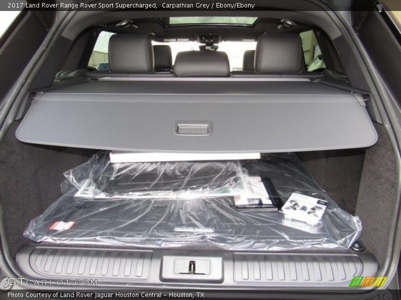 Carpathian Grey / Ebony/Ebony 2017 Land Rover Range Rover Sport Supercharged