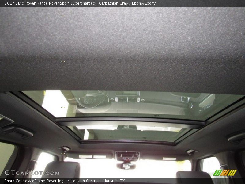 Carpathian Grey / Ebony/Ebony 2017 Land Rover Range Rover Sport Supercharged