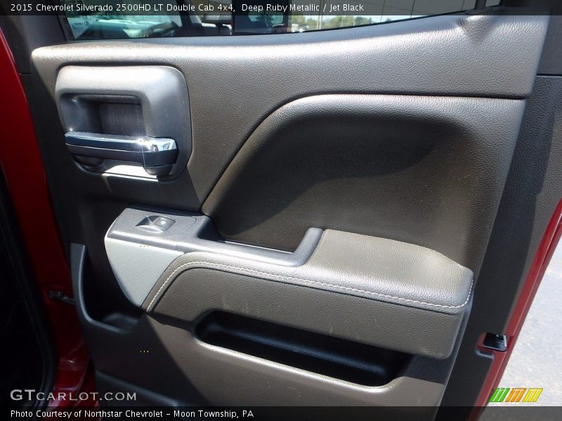 Deep Ruby Metallic / Jet Black 2015 Chevrolet Silverado 2500HD LT Double Cab 4x4