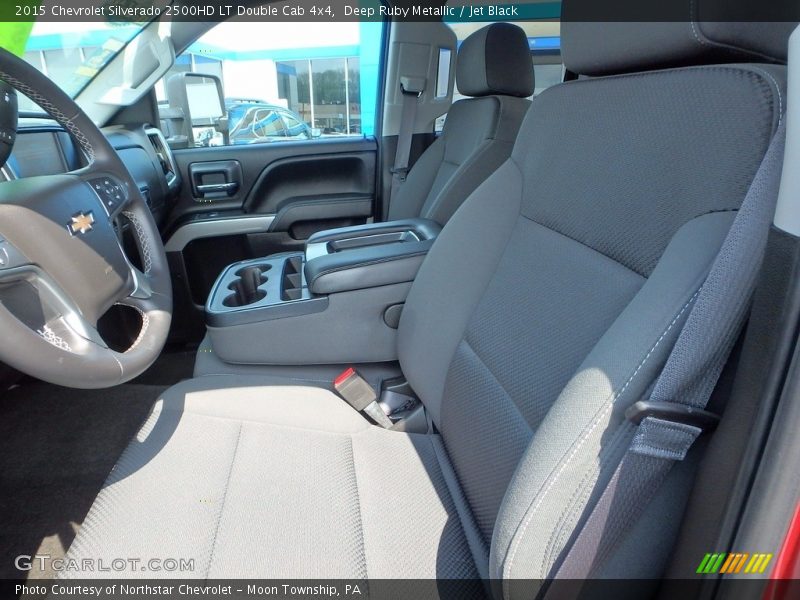 Deep Ruby Metallic / Jet Black 2015 Chevrolet Silverado 2500HD LT Double Cab 4x4