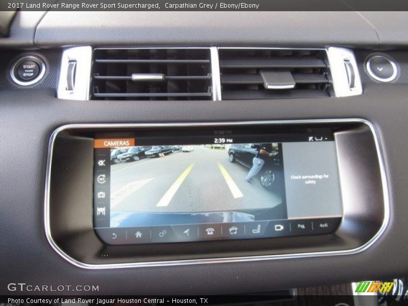 Carpathian Grey / Ebony/Ebony 2017 Land Rover Range Rover Sport Supercharged