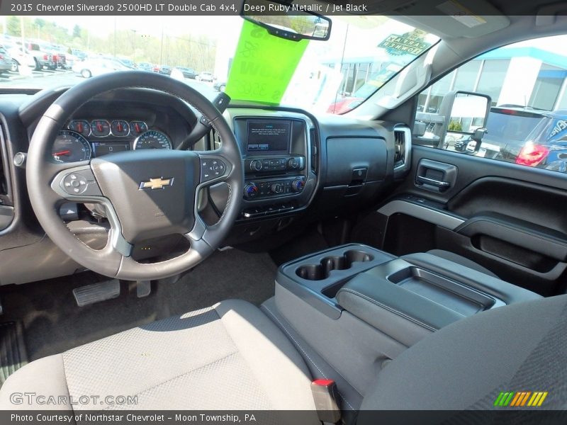 Deep Ruby Metallic / Jet Black 2015 Chevrolet Silverado 2500HD LT Double Cab 4x4