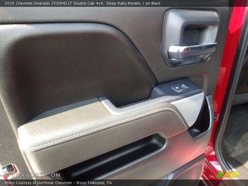 Deep Ruby Metallic / Jet Black 2015 Chevrolet Silverado 2500HD LT Double Cab 4x4