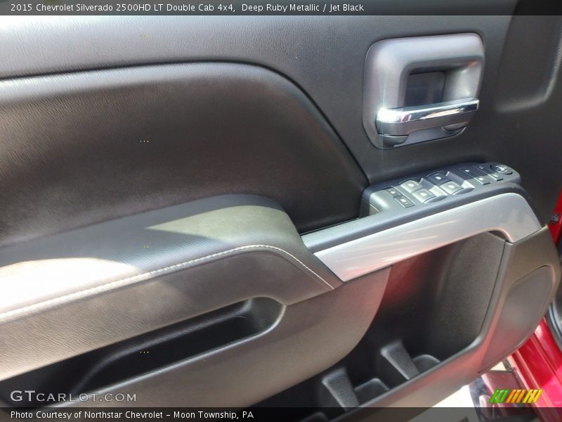 Deep Ruby Metallic / Jet Black 2015 Chevrolet Silverado 2500HD LT Double Cab 4x4