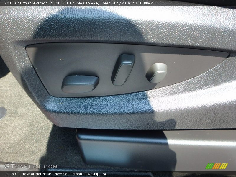 Deep Ruby Metallic / Jet Black 2015 Chevrolet Silverado 2500HD LT Double Cab 4x4