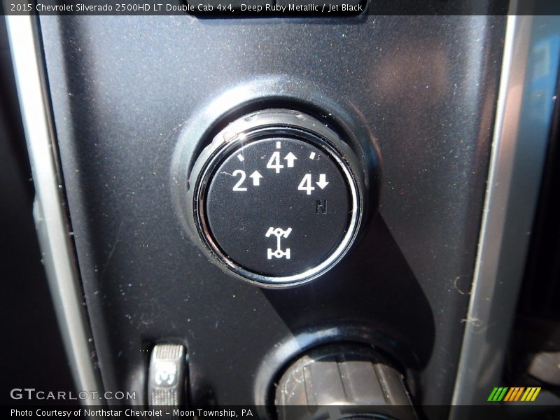 Deep Ruby Metallic / Jet Black 2015 Chevrolet Silverado 2500HD LT Double Cab 4x4