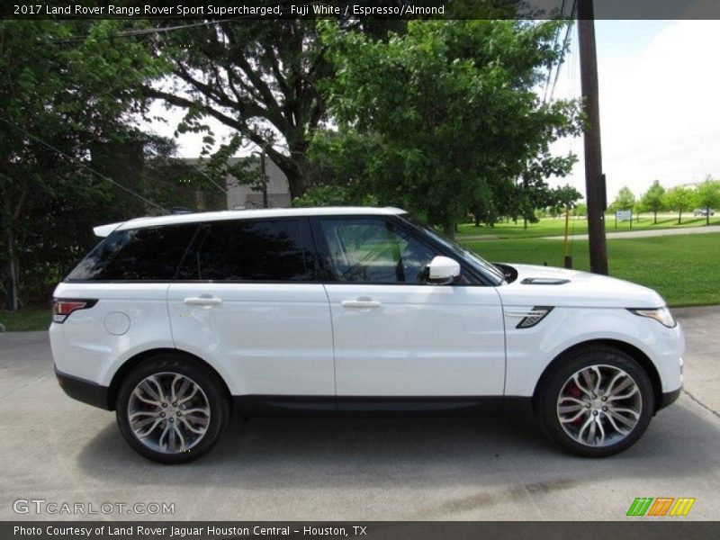 Fuji White / Espresso/Almond 2017 Land Rover Range Rover Sport Supercharged