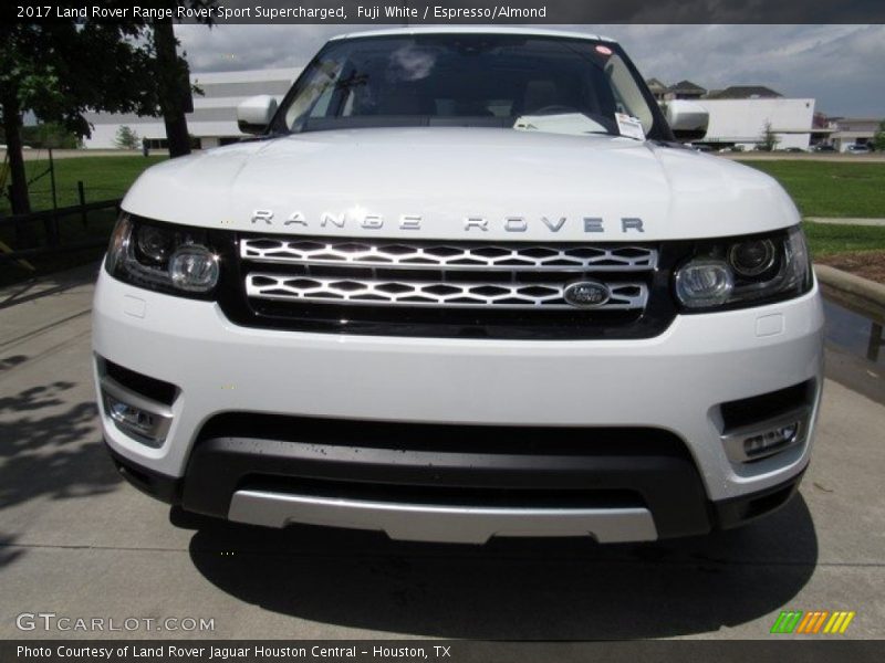 Fuji White / Espresso/Almond 2017 Land Rover Range Rover Sport Supercharged