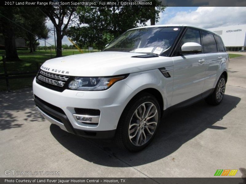 Fuji White / Espresso/Almond 2017 Land Rover Range Rover Sport Supercharged
