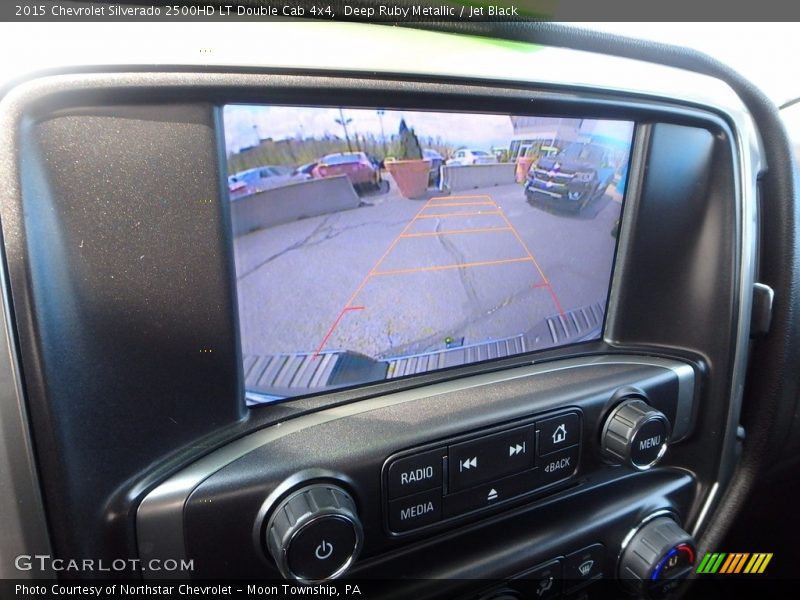 Deep Ruby Metallic / Jet Black 2015 Chevrolet Silverado 2500HD LT Double Cab 4x4