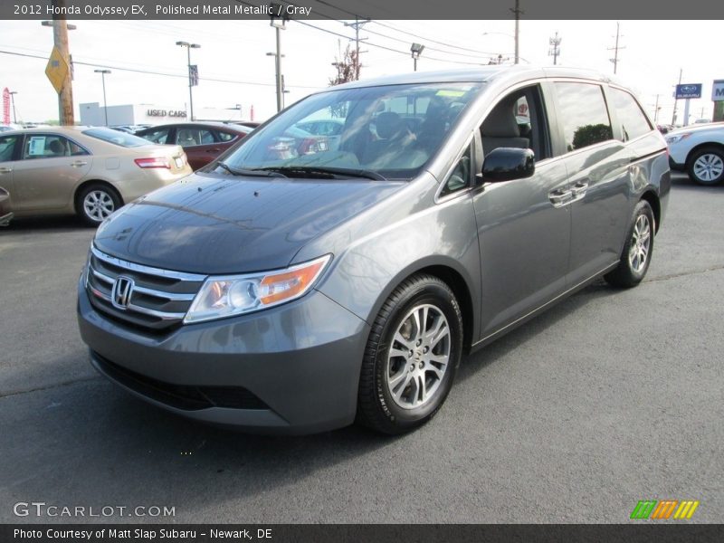 Polished Metal Metallic / Gray 2012 Honda Odyssey EX