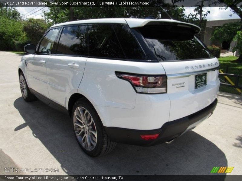 Fuji White / Espresso/Almond 2017 Land Rover Range Rover Sport Supercharged
