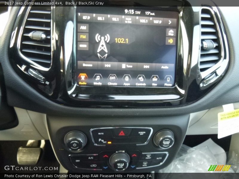 Controls of 2017 Compass Limited 4x4