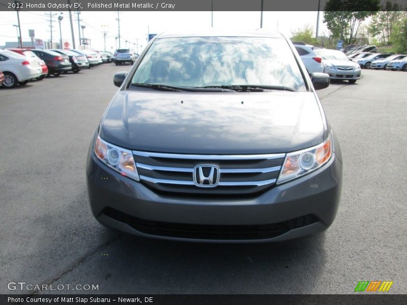 Polished Metal Metallic / Gray 2012 Honda Odyssey EX