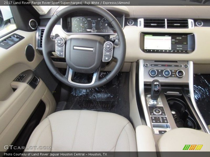 Fuji White / Espresso/Almond 2017 Land Rover Range Rover Sport Supercharged