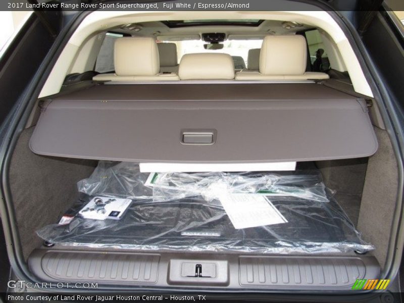 Fuji White / Espresso/Almond 2017 Land Rover Range Rover Sport Supercharged