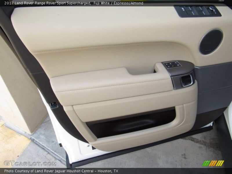 Fuji White / Espresso/Almond 2017 Land Rover Range Rover Sport Supercharged