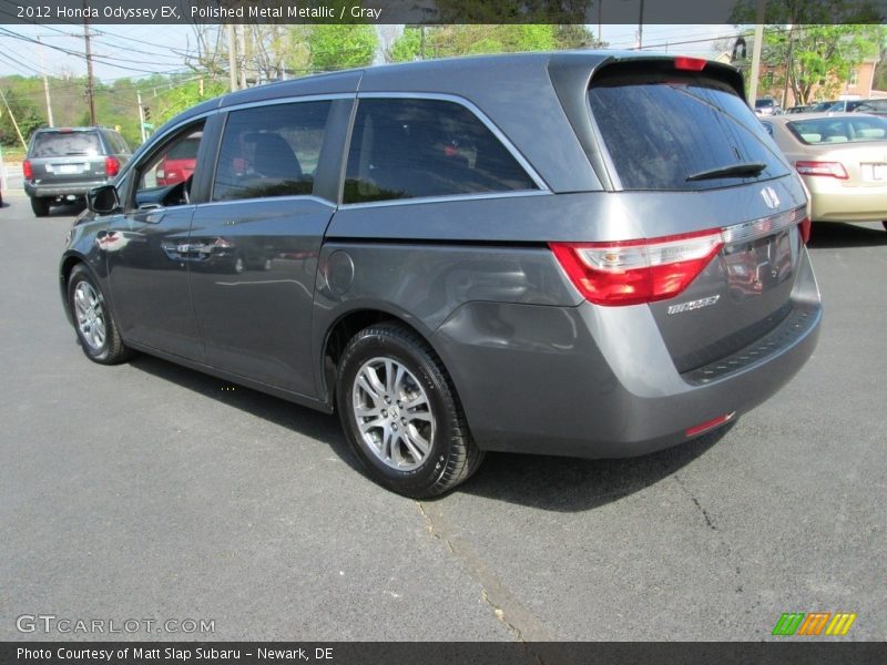 Polished Metal Metallic / Gray 2012 Honda Odyssey EX