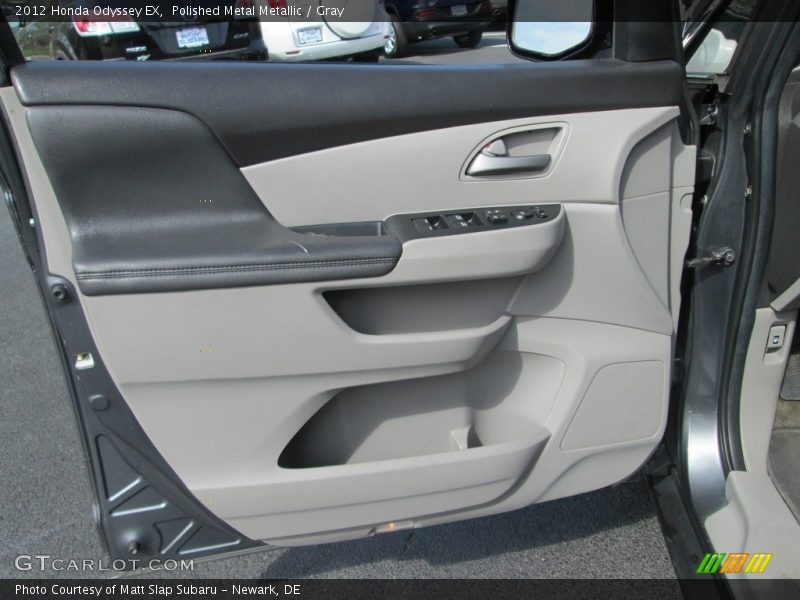 Polished Metal Metallic / Gray 2012 Honda Odyssey EX