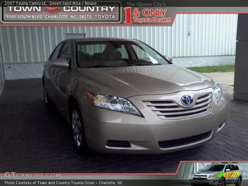 Desert Sand Mica / Bisque 2007 Toyota Camry LE