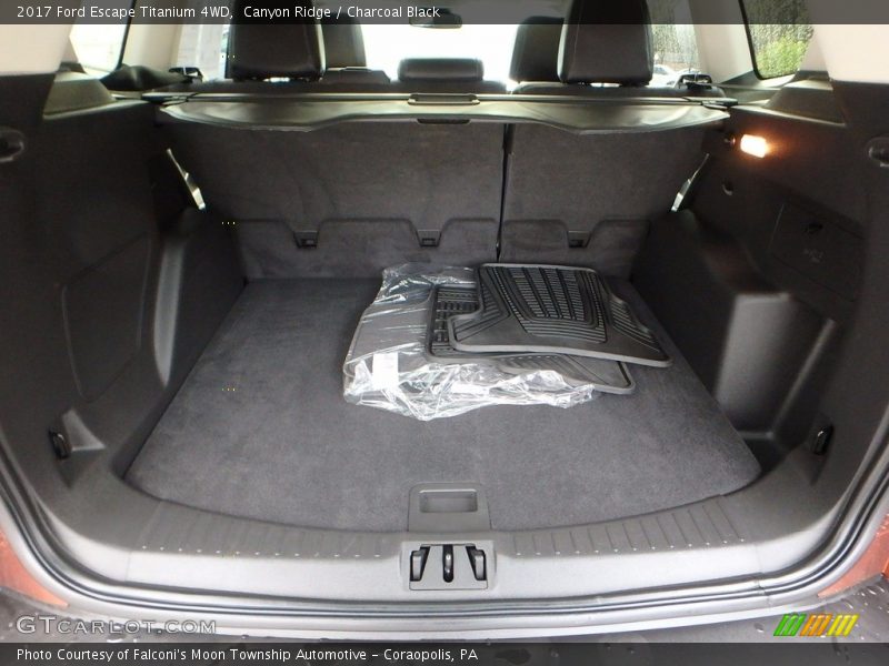 Canyon Ridge / Charcoal Black 2017 Ford Escape Titanium 4WD