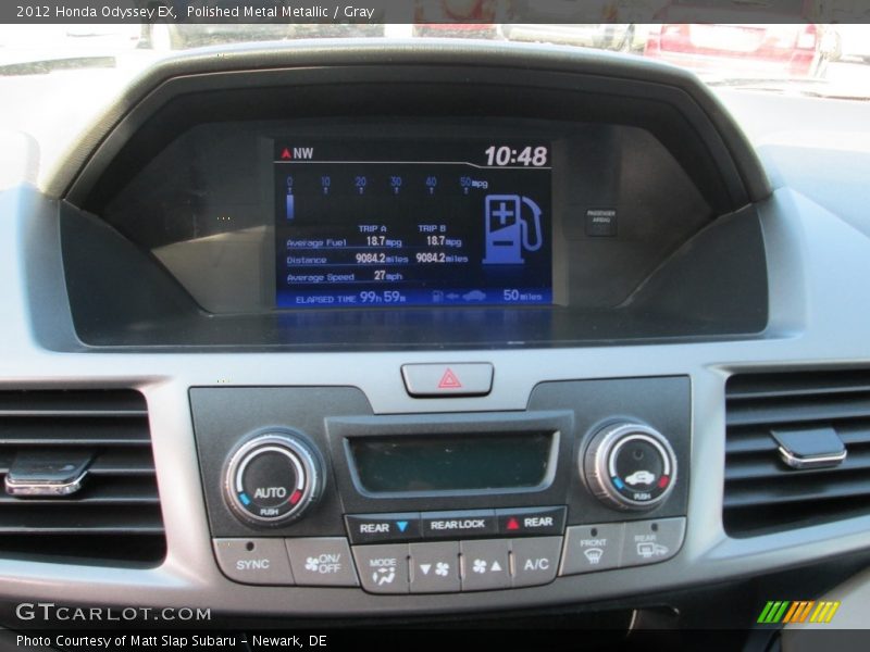 Polished Metal Metallic / Gray 2012 Honda Odyssey EX