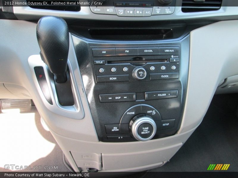 Polished Metal Metallic / Gray 2012 Honda Odyssey EX