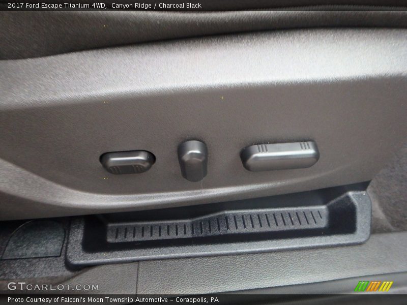 Canyon Ridge / Charcoal Black 2017 Ford Escape Titanium 4WD
