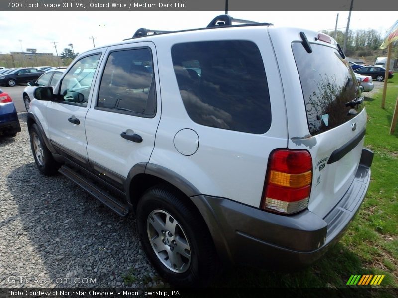 Oxford White / Medium Dark Flint 2003 Ford Escape XLT V6