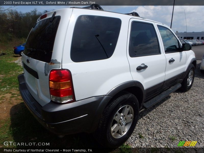 Oxford White / Medium Dark Flint 2003 Ford Escape XLT V6