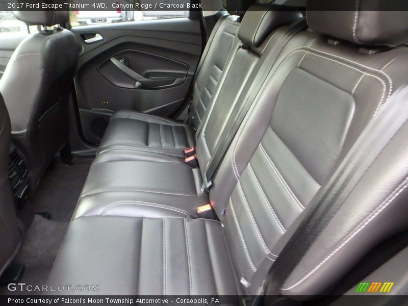 Canyon Ridge / Charcoal Black 2017 Ford Escape Titanium 4WD