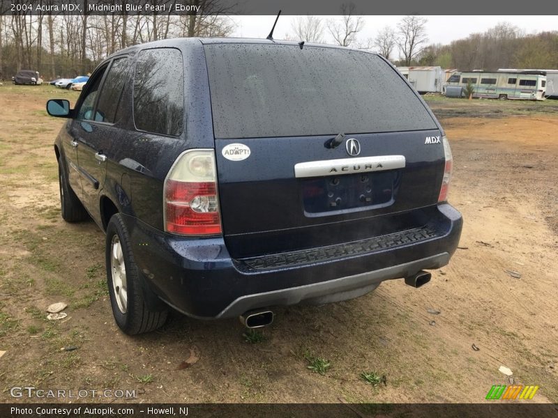 Midnight Blue Pearl / Ebony 2004 Acura MDX